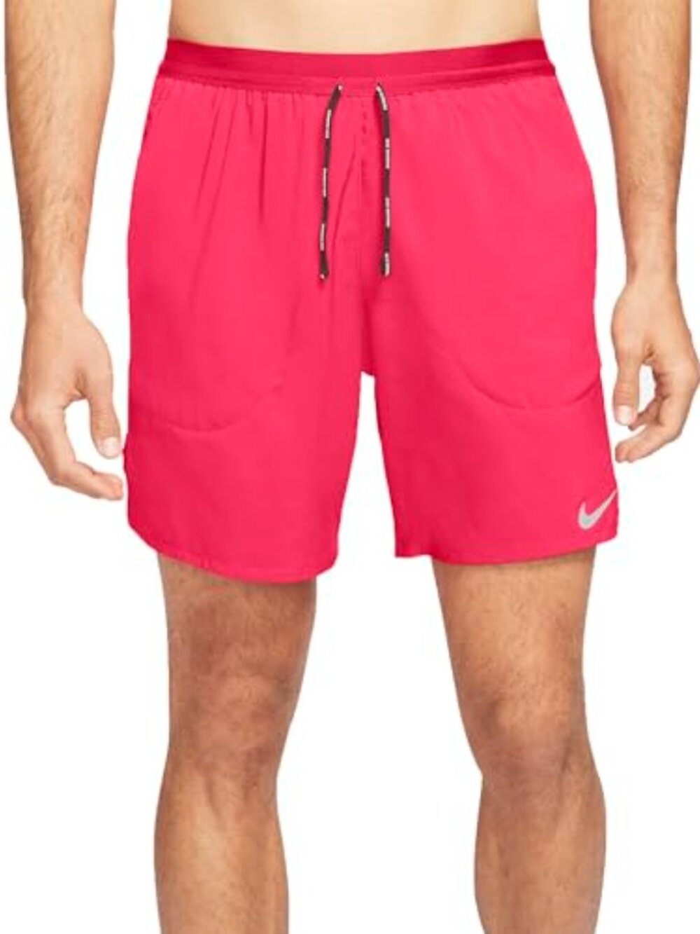 NWT Nike Men's Flex Stride 7" Brief-Lined Running Shorts SZ Med Aster Pink $58